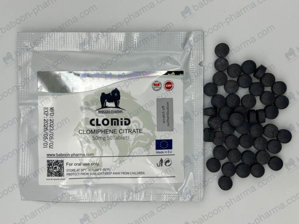Baboon Pharma orale tabletter Clomid 50 1