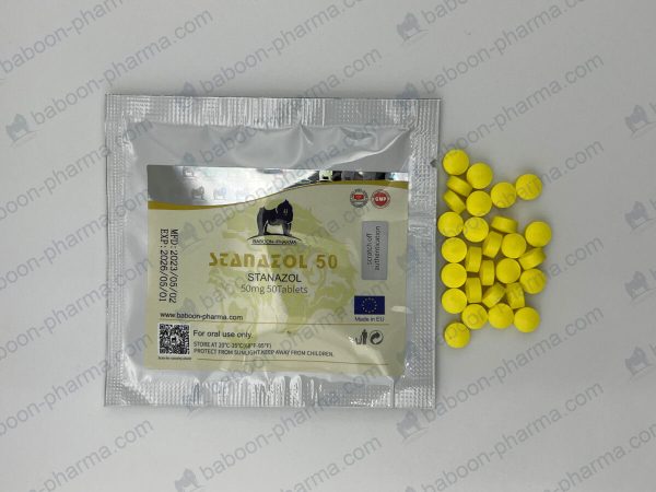 Baboon Pharma orale tabletter Stanazol 50 1