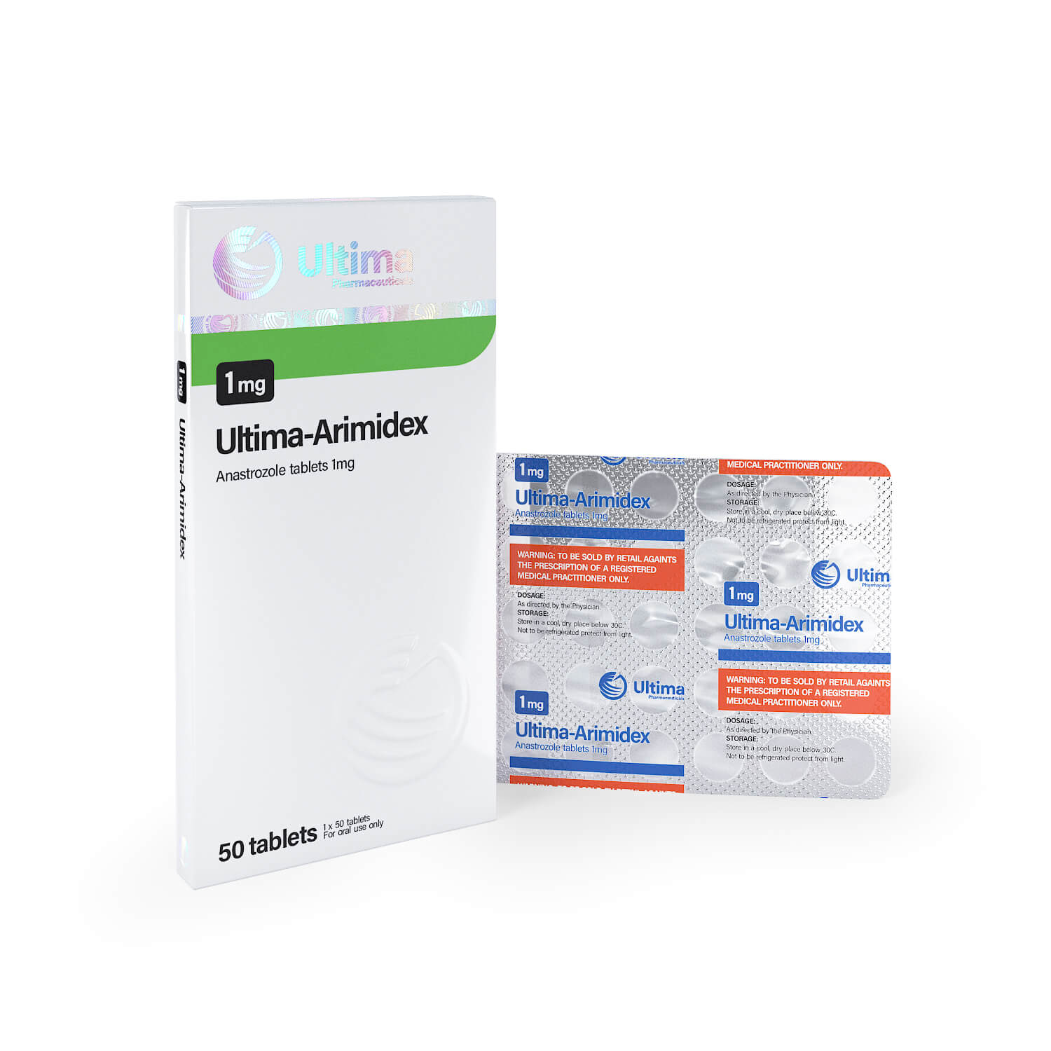 ultima anastro 50 piller x 1 mg