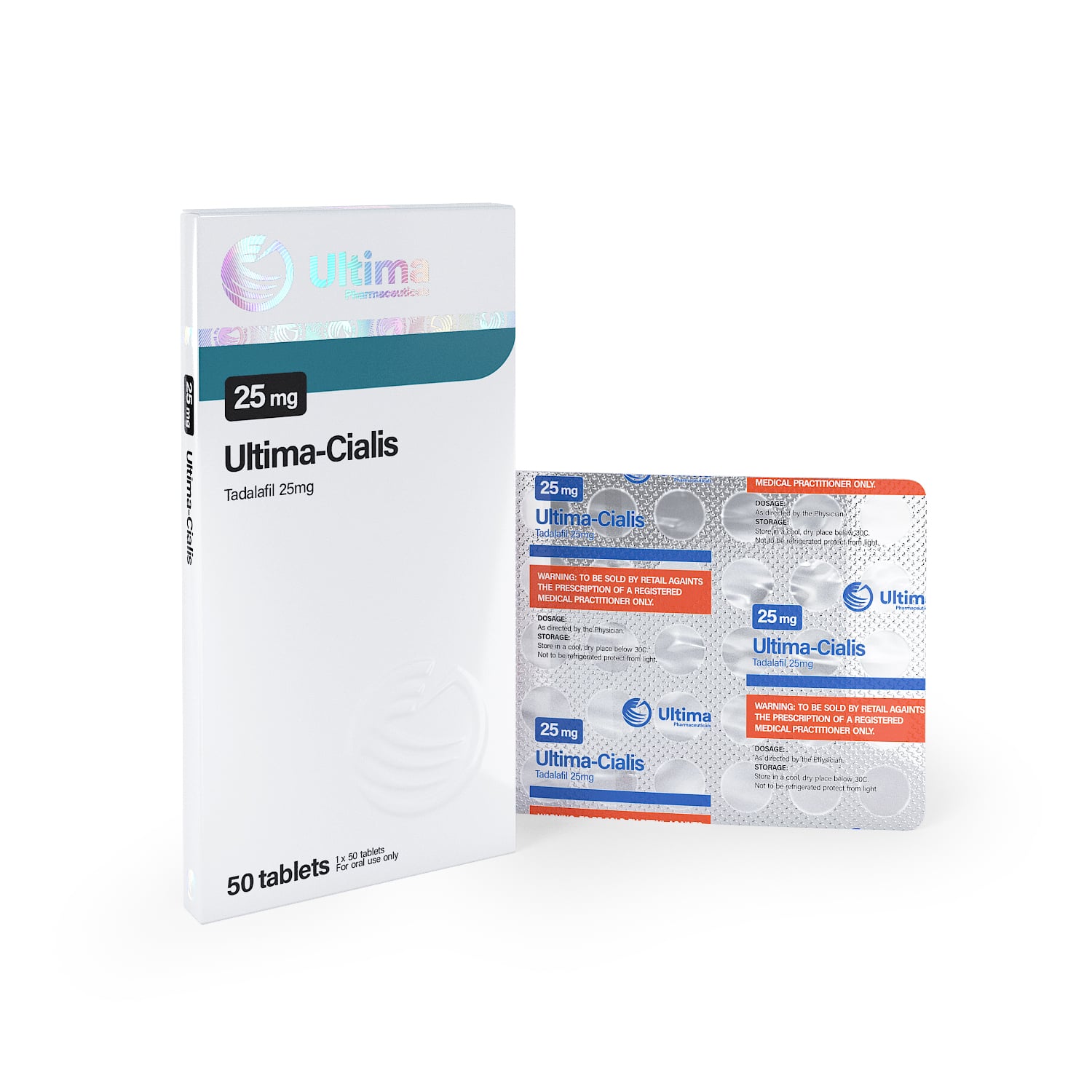 Ultima cialis 50 piller x 25 mg
