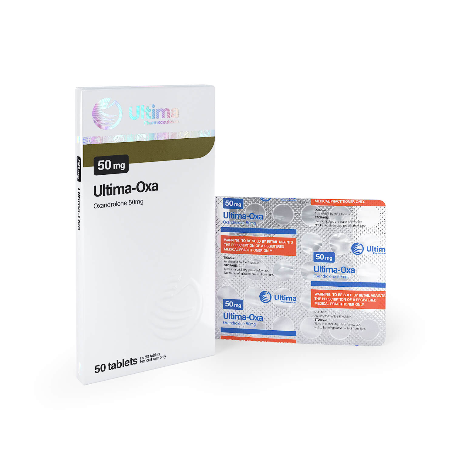 Ultima Oxa 50 50 piller x 50 mg
