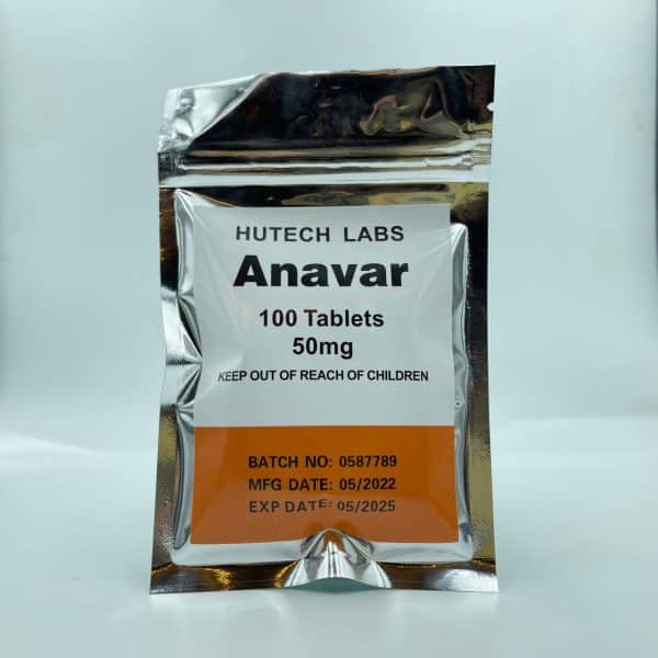 Anavar 50mg 100 tabletter Hutech