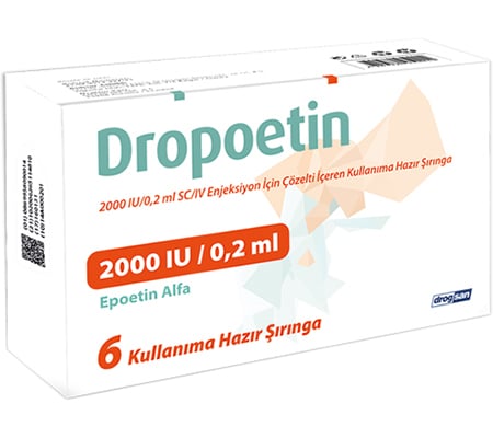 Dropotein 2000 IE 0,2 ml. 6 Drogsan-opløsning