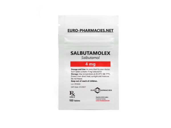 Europharmacies pose Salbutamolex (Salbutamol)