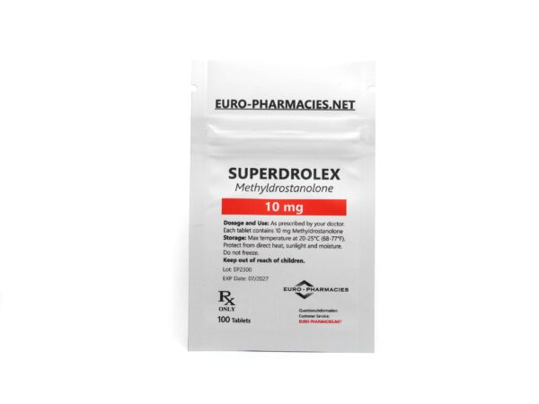 Europharmacies pose Superdrolex (methyldrostanolon)