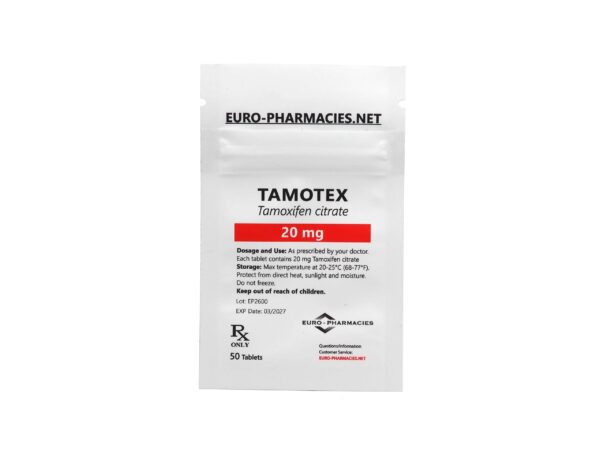Europharmacies pose Tamotex (Tamoxifen)