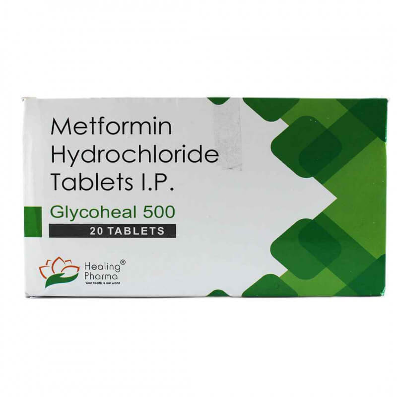 glycoheal 500mg 20 tabletter Helbredende