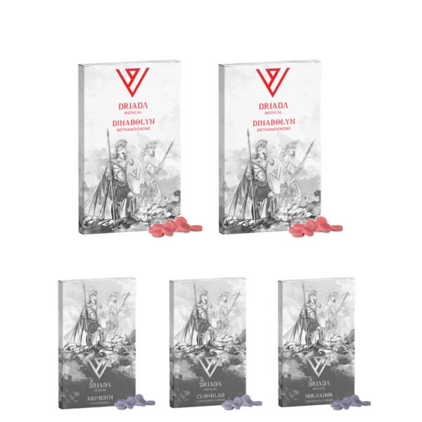 Fyldemiddelpakke 6 uger Dianabol Driada Medical
