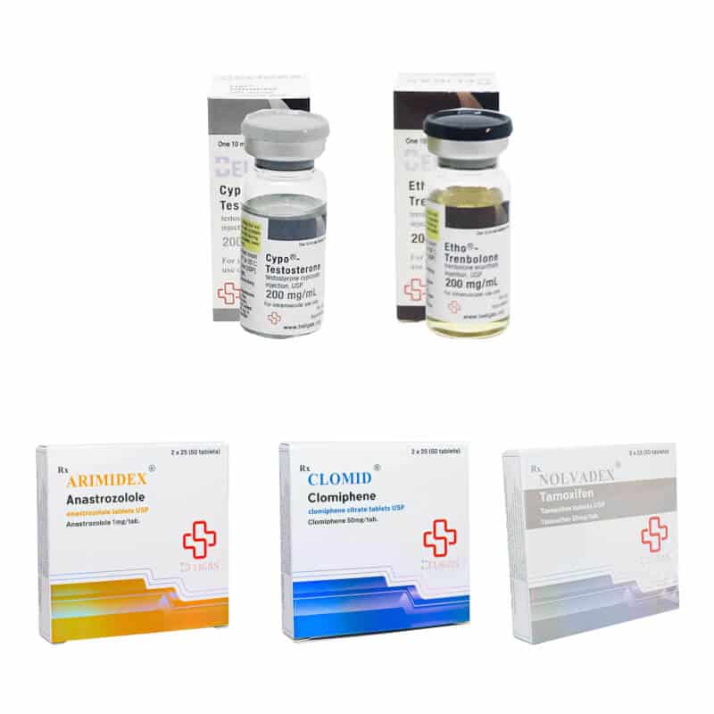Lean Muscle Gain Pack: Testosteron Cypionate + Trenbolone Enanthate (10 uger) Beligas Pharmaceuticals International