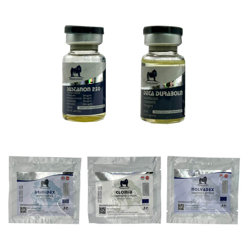 BABOON PHARMA Klassisk Masseopbygningspakke Sustanon Deca