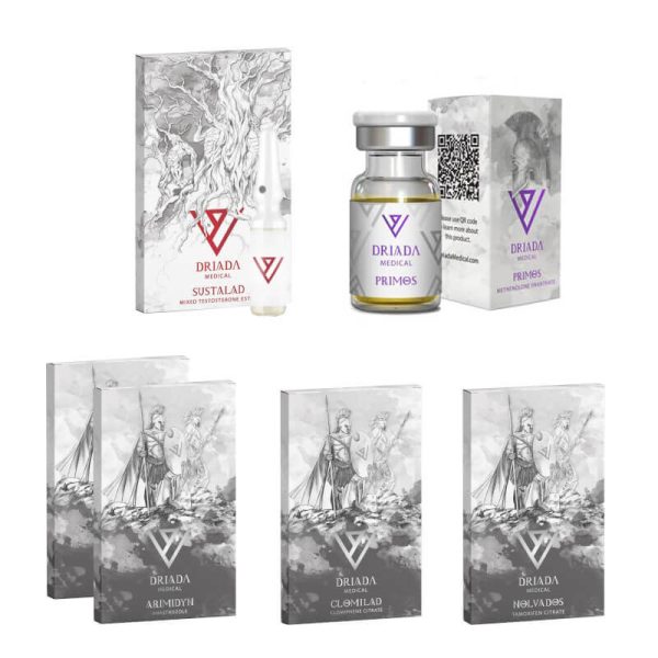 Tørmassepakke DRIADA MEDICAL Sustanon Primobolan (8 uger)