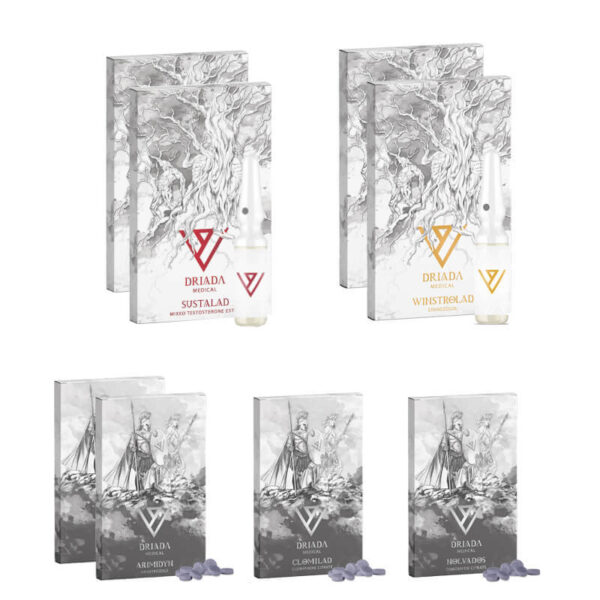 Tørmassepakke SUSTANON WINSTROL DRIADA