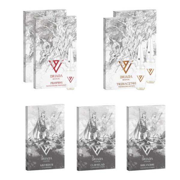 DRIADA MEDICAL Lean Mass Gain Pack: Testosteronpropionat, Trenbolonacetat (6 uger)