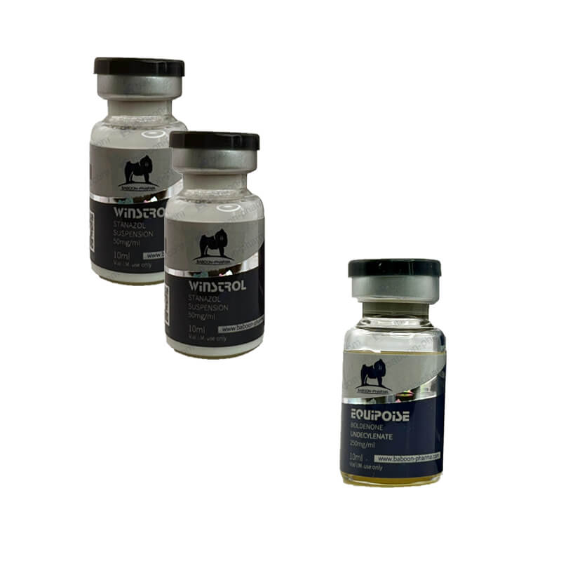 Udholdenhedspakke Boldenone Winstrol Injicerbare steroider Baboon Pharma