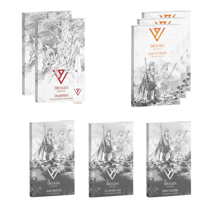 Anavar Test P 6-ugers styrkepakke, Driada Medical orale steroider