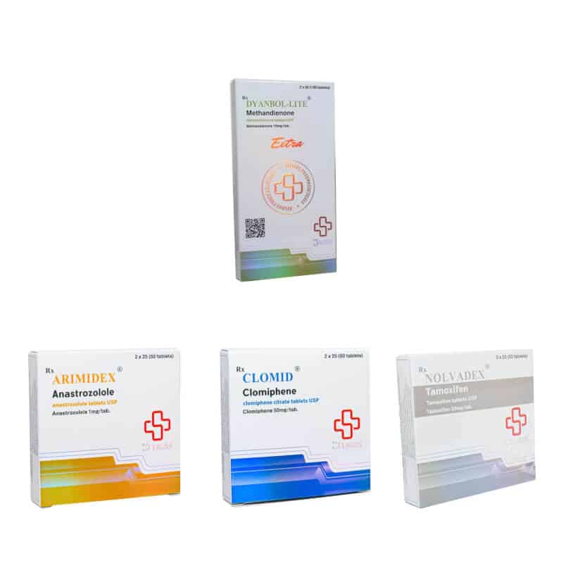 Masseforstærkningspakke (oral) Dianabol + Beskyttelse + PCT (4 uger) Beligas Pharmaceuticals International