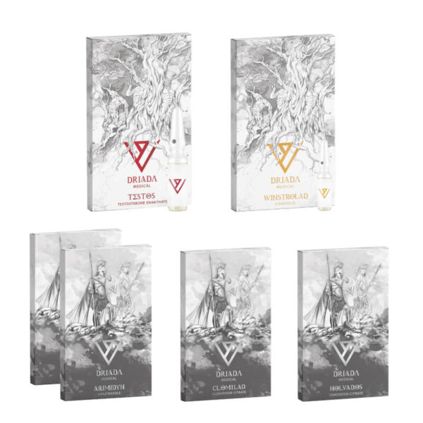 LEVEL I INJECT ENANTHATE WINSTROL PROTECTION PCT dry weight gain pack 8 weeks Driada Medical