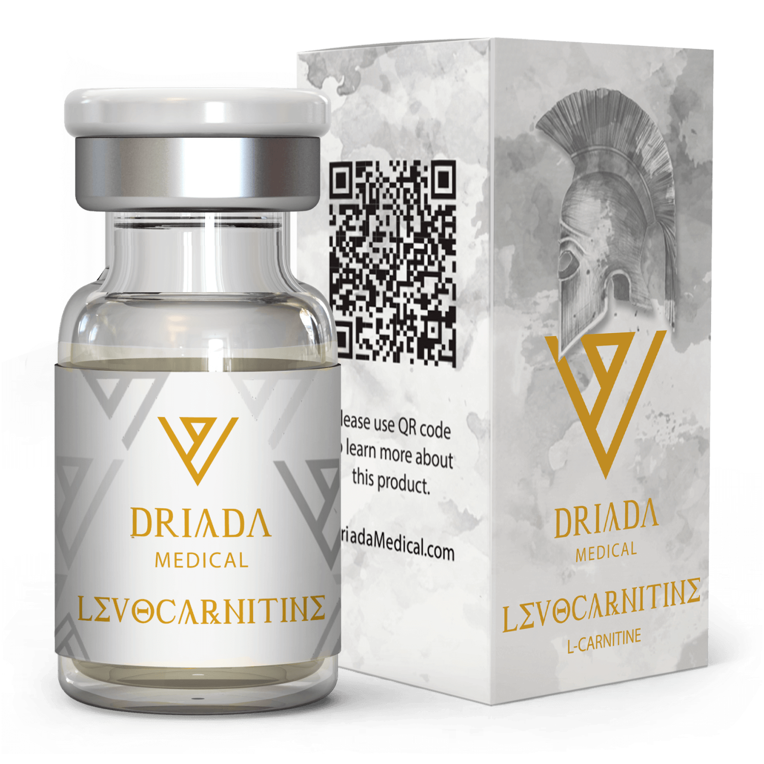Levocarnitin 500 mg/ml (L-carnitin) 10 ml Driada Medical