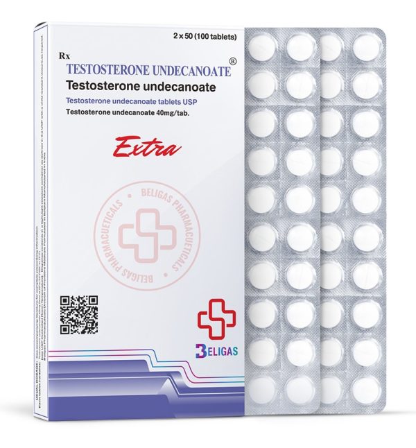 Testosteronundecanoat 40 mg 100 tabletter