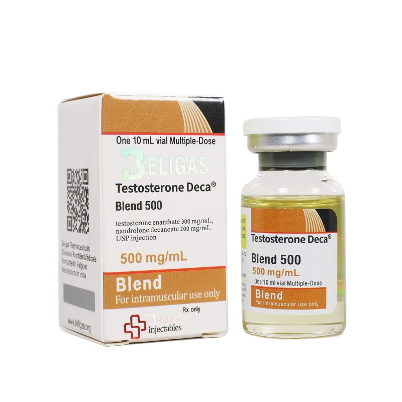 b testosteron deca blanding 500
