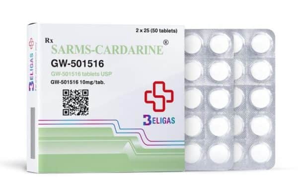 Sarms Cardarine 10 mg 50 tabletter Belgien