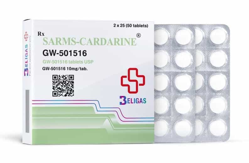 Sarms Cardarine 10 mg 50 tabletter Belgien