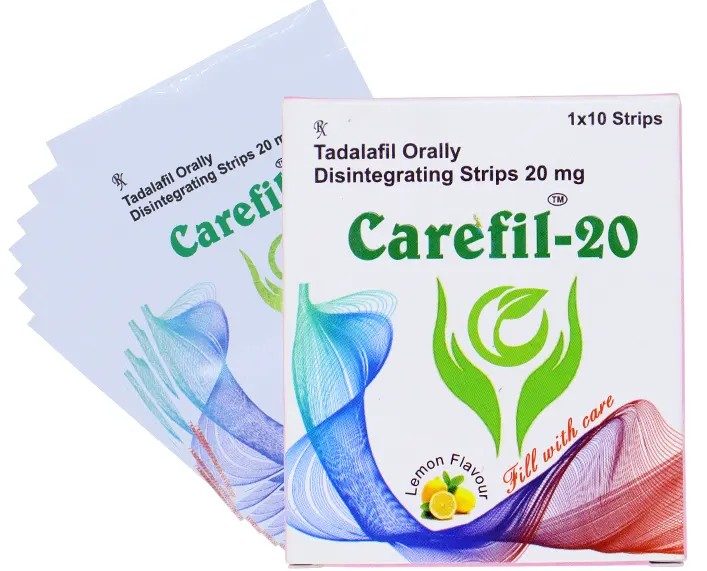 Carefill 20 mg ODS Tadalafil ODS 100 tabletter Apotek EU