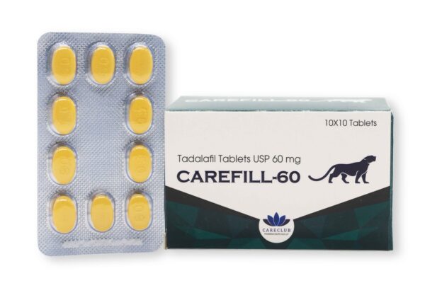 Carefill 60 mg Tadalafil 100 tabletter Apotek EU