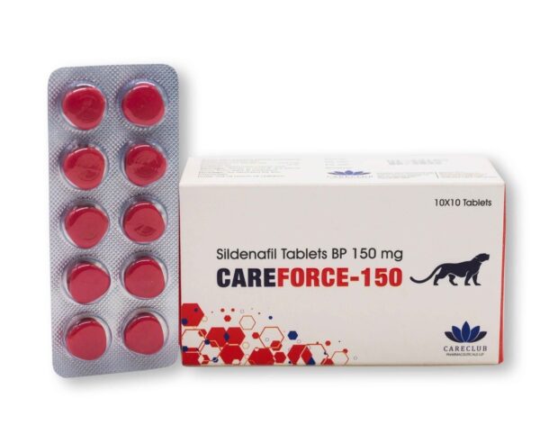 Careforce 150 mg Sildenafil BP 100 tabletter Apotek EU