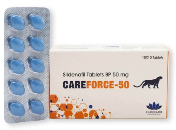 Careforce 50 mg Sildenafil BP 100 tabletter Apotek EU