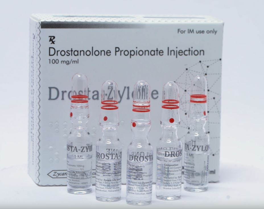 DROSTA ZYLONE Drostanolone Propionate Inj. 100 mg 1×10 1