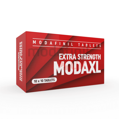 Ekstra styrke MODAXL 300 mg Modafinil tablet USP 100 tabletter Apotek EU