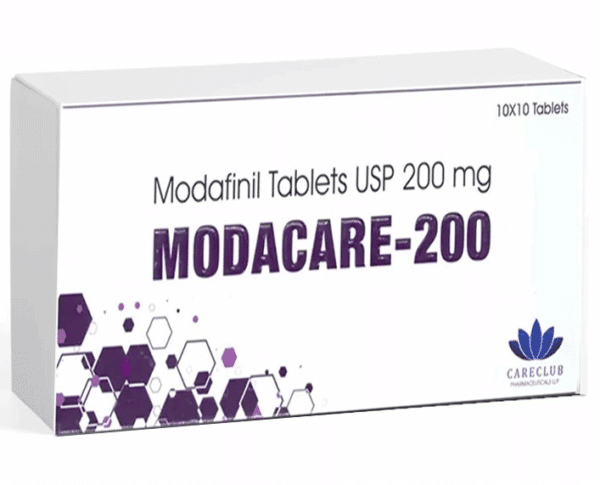 Modacare 200 mg Modafinil tablet USP 100 tabletter Apotek EU