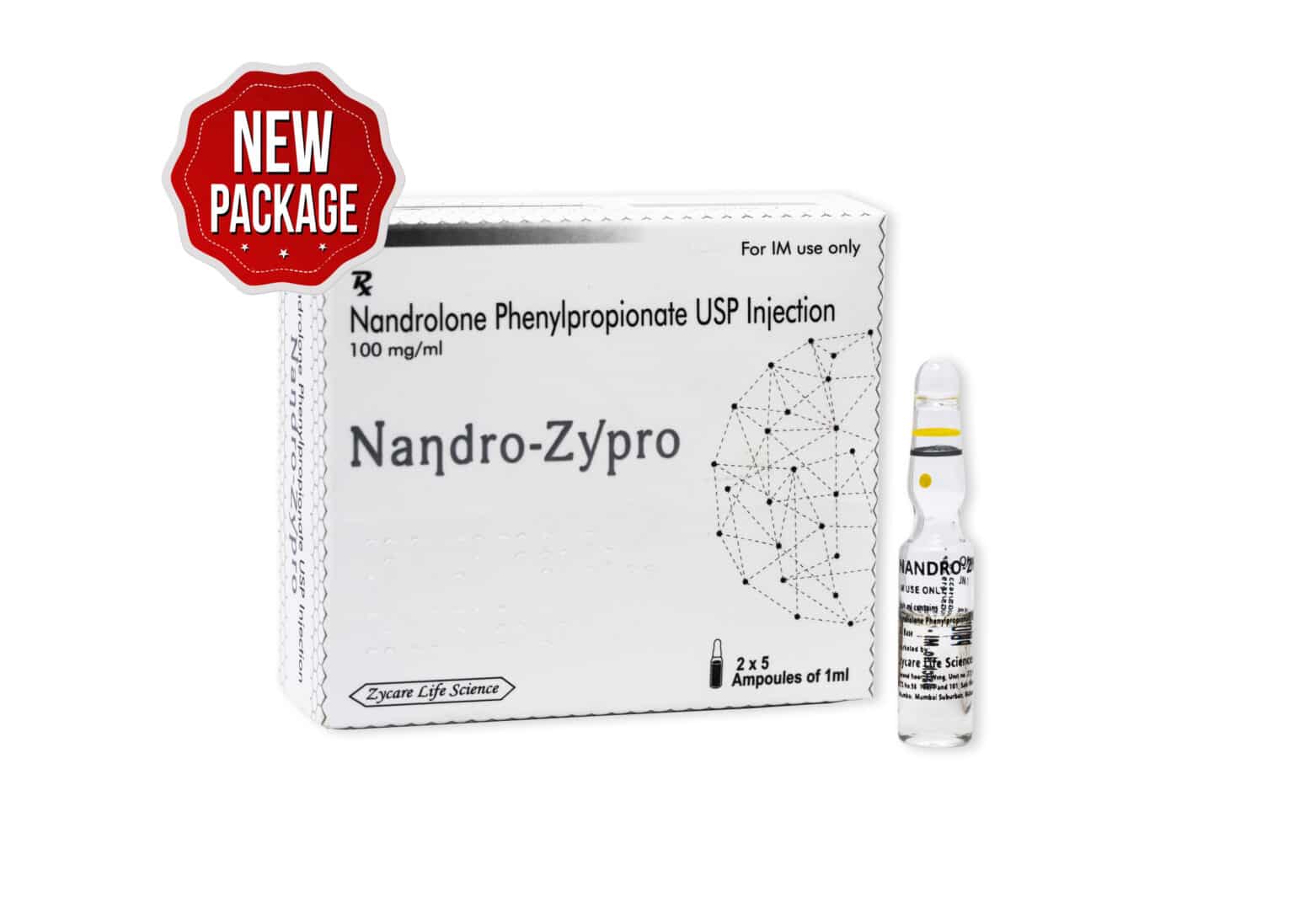 NANDRO ZYPRO Nandrolon Phenylpropionat Inj. 100 mg 1×10 1