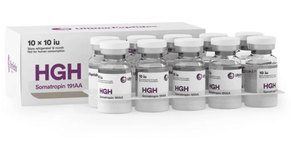 Ultima HGH 10 x 10 IE 10 hætteglas x 10 IE UltimaPeptider