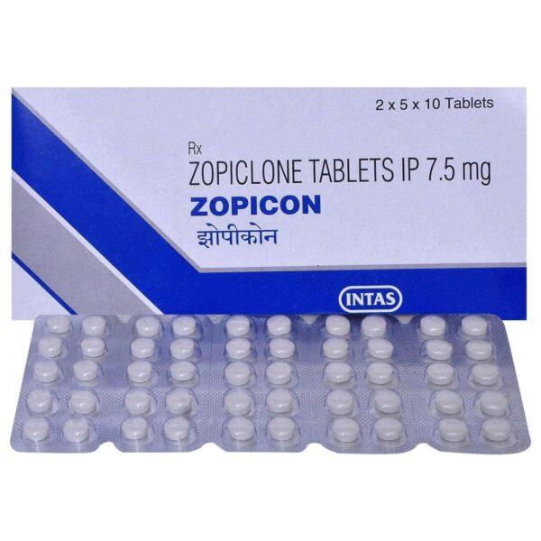 Zopiclon 7,5mg Zopiclon 100 tabs Apotek EU