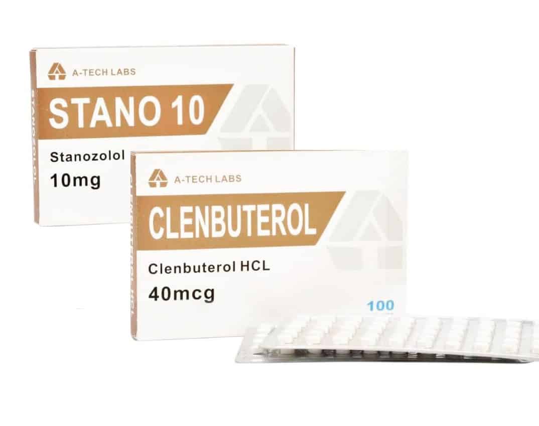 Winstrol + Clenbuterol A Tech Labs vægttabsintroduktionspakke til kvinder (8 uger)