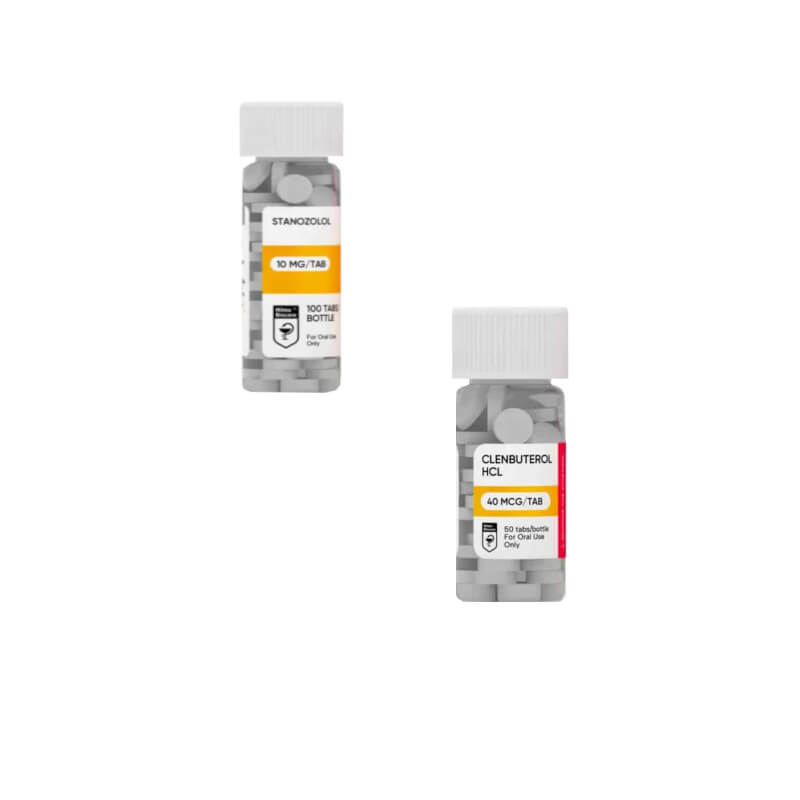 Introduktionspakke til vægttab for kvinder Winstrol+ Clenbuterol Hilma (8 uger)