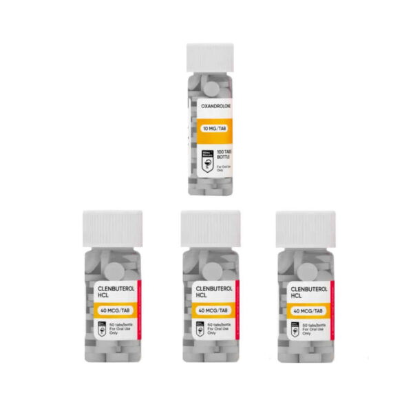 Avanceret vægttabspakke til kvinder: Anavar Clenbuterol, 8 uger, Hilma
