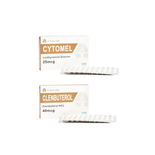 Vægttabspakke til kvinder A TECH LABS CLENBUTEROL + T3 (8 uger)