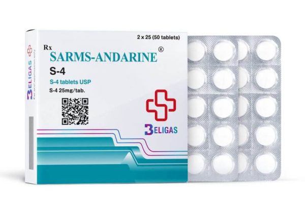 Sarms Andarine 25 mg 50 tabletter Belgien