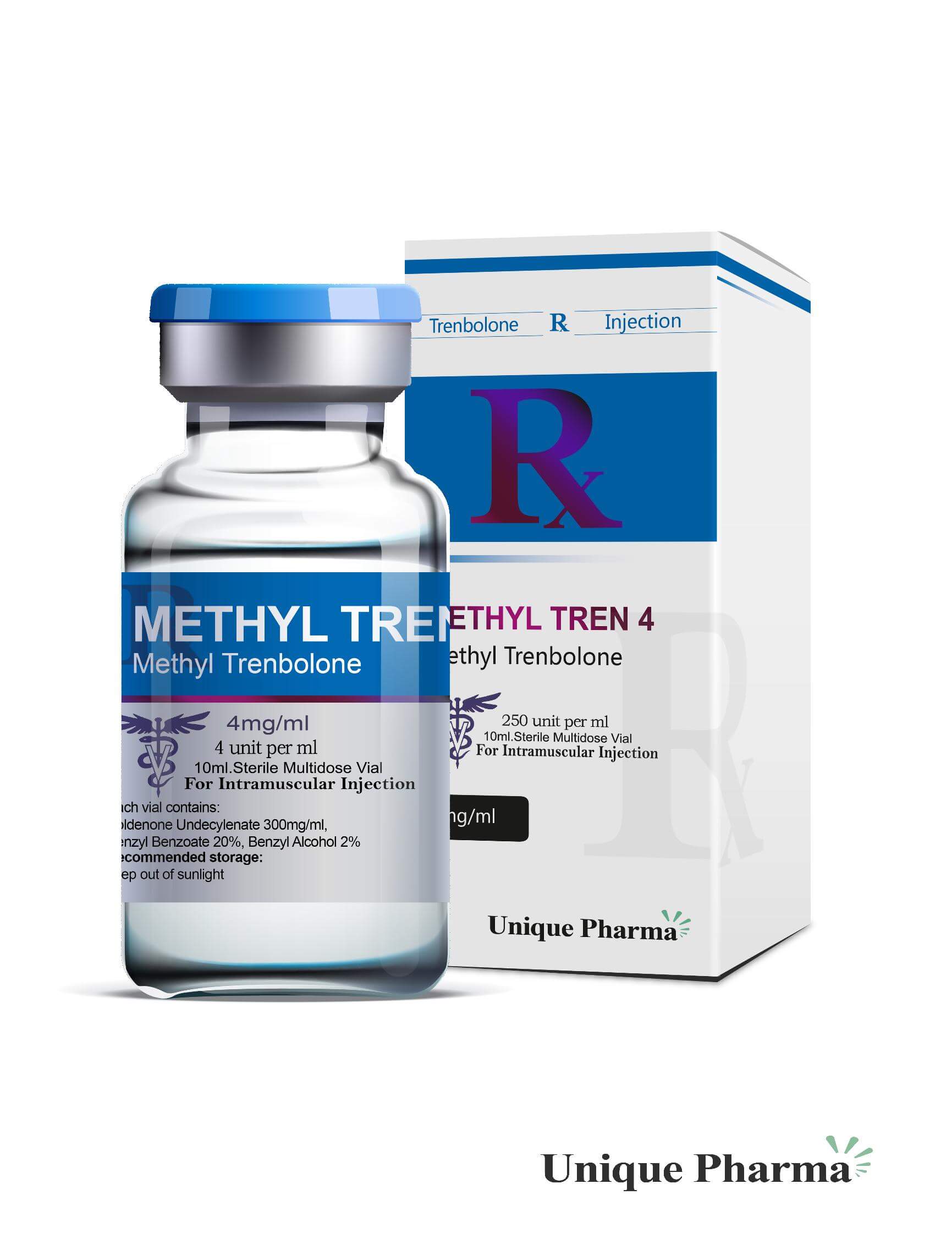 Unikke Methyl Tren 4-injektioner
