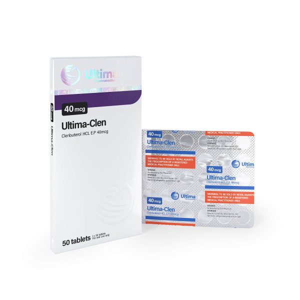 Ultima Clenbuterol 50 piller x 40 mcg
