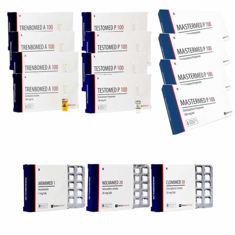 EKSTREM TØRPAKNING Test P Tren A Mast P 10 uger DEUS