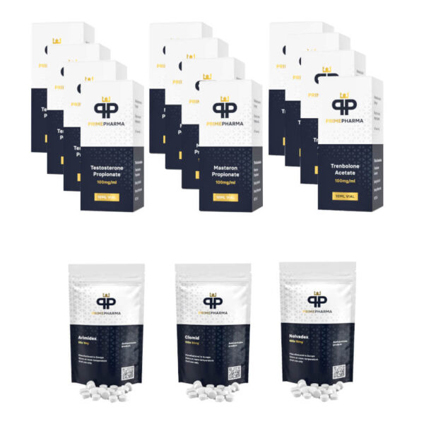 EKSTREM TØRPAKNING Test P Tren A Mast P 10 ugers BONUS