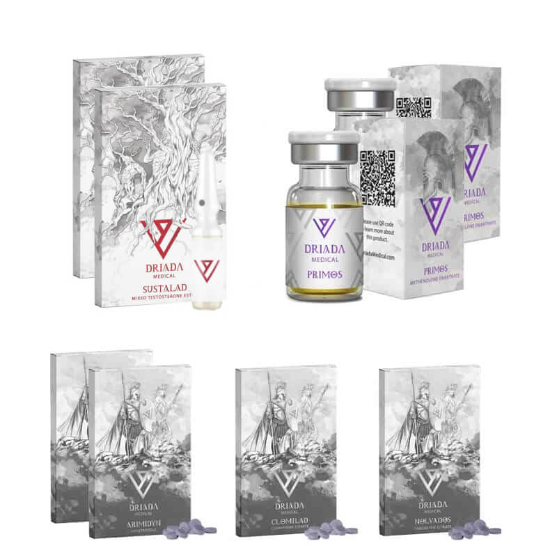 Pak lean masse avanceret 8 uger Sustanon Primobolan Driada Medical 1