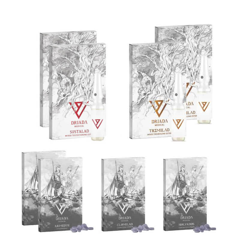 Pack lean mass advanced 10 uger Sustanon Tri Tren Driada Medical 1