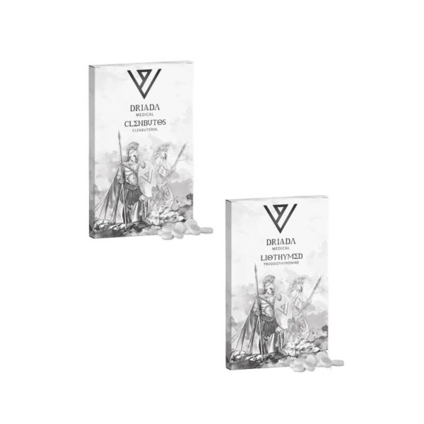 Makuleringspakke 8 uger Clenbuterol Cytomel Driada