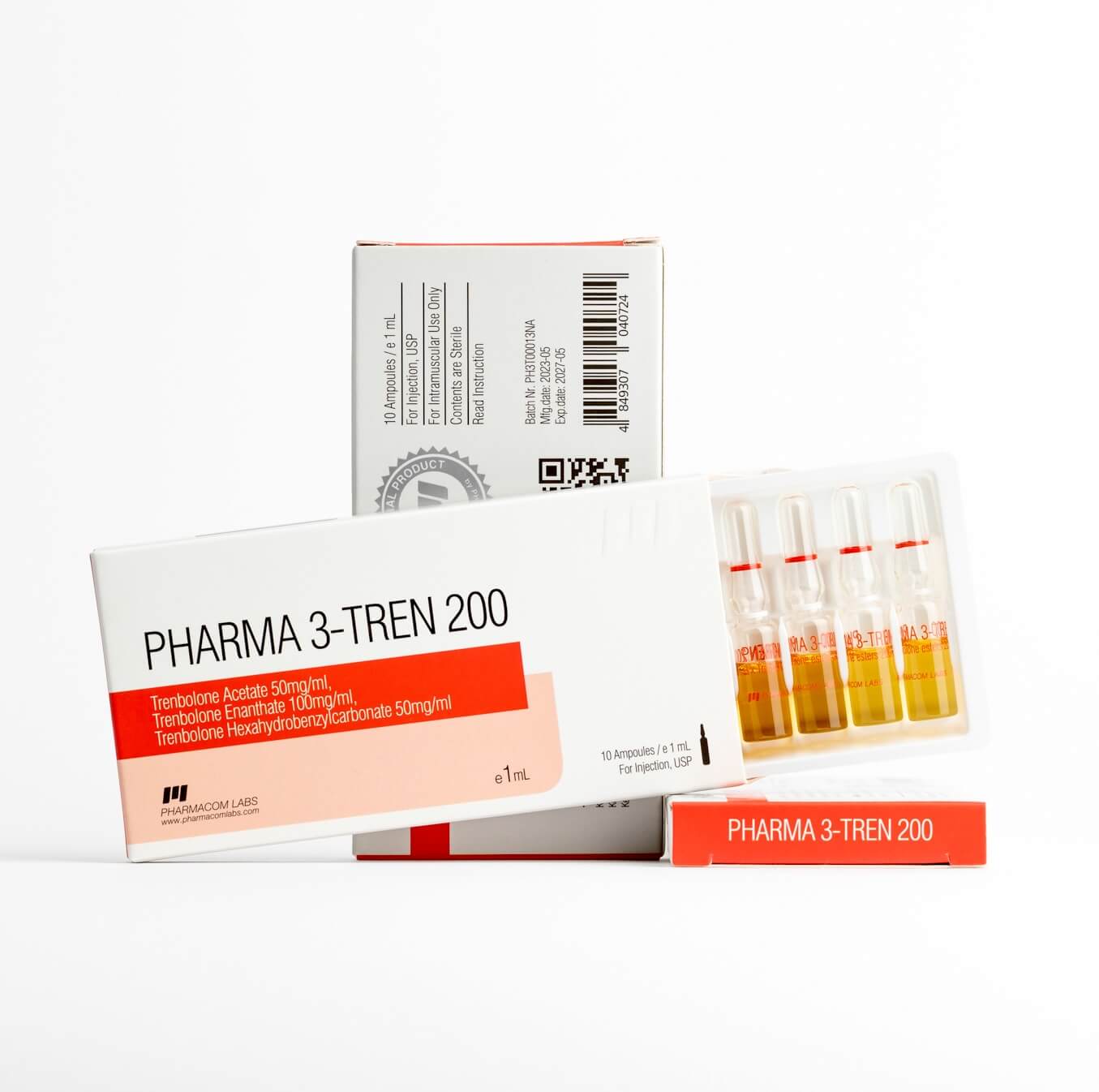 Pharma 3 TREN 200 ampuller (10 x 1 ml x 200 mg) PHARMACOM