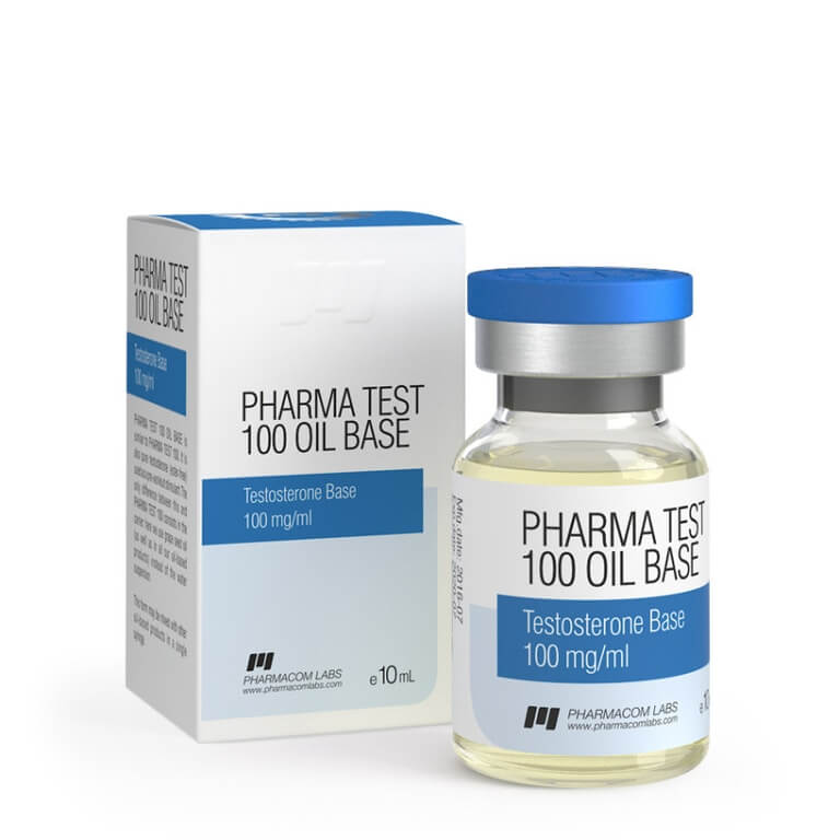 Pharmatest 100 oliebase (10 ml x 100 mg) PHARMACOM